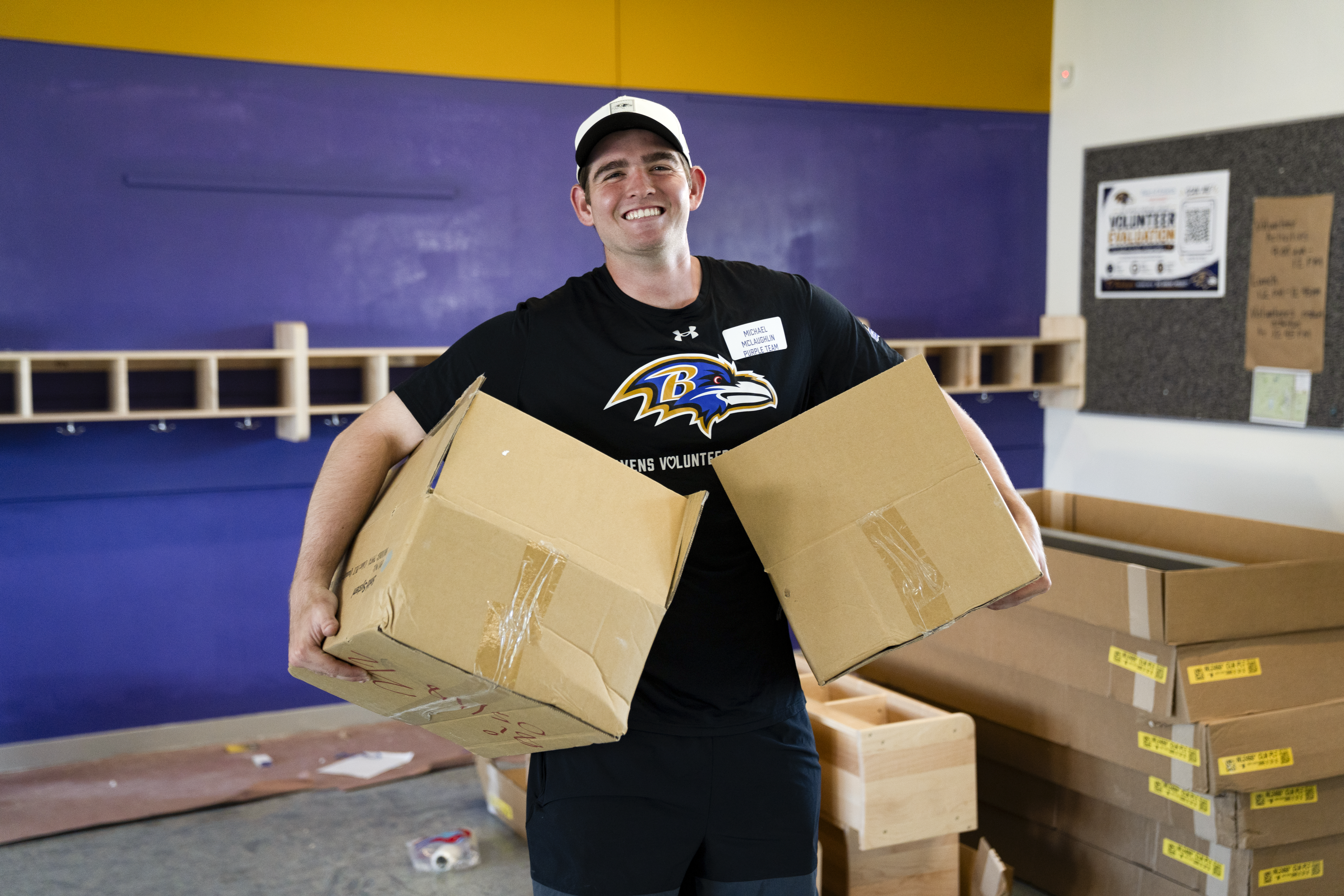 Sliders and craft beer served at an event